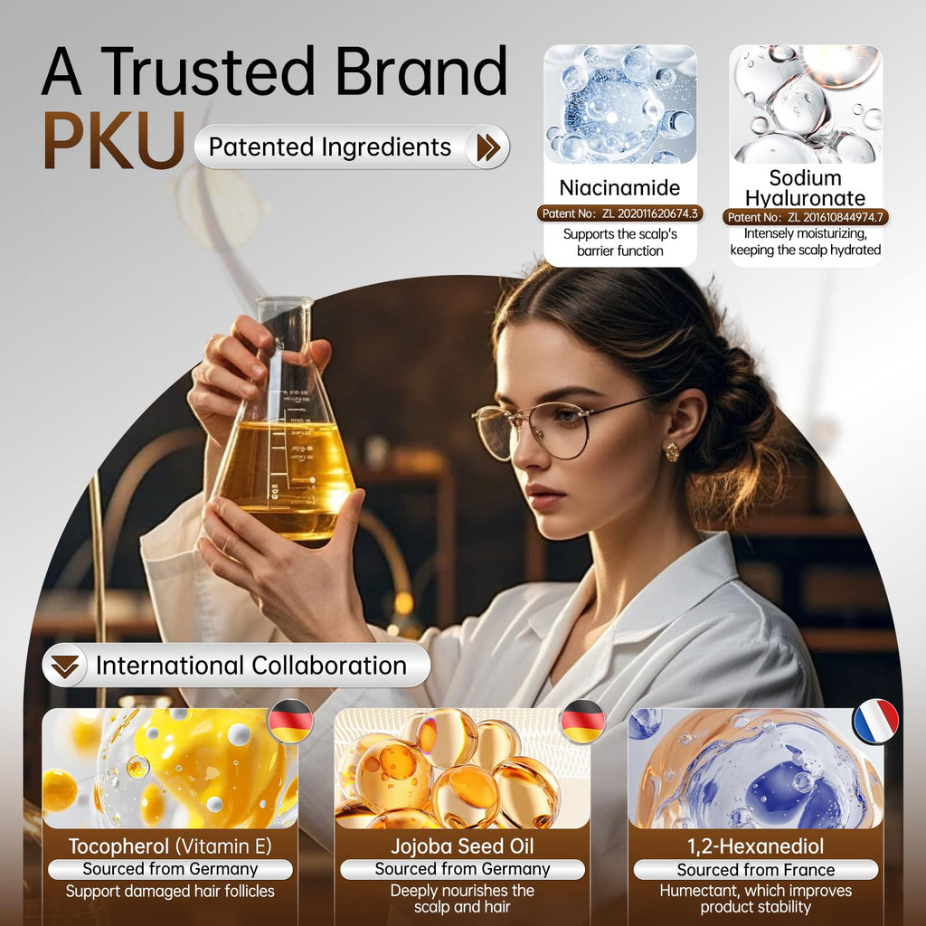 PKU Hair Growth Spray with Biotin & Rosemary Oil