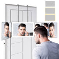 Vanmirr Rechargeable 3-Way LED Trifold Haircut Mirror
