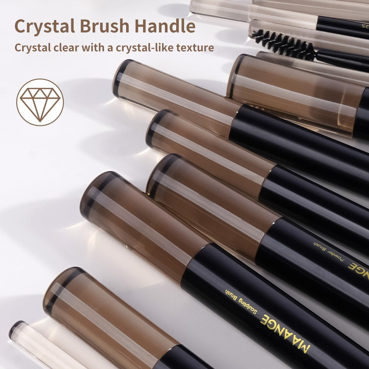 MAANGE Makeup Brush and Beauty Tool Set with Bag