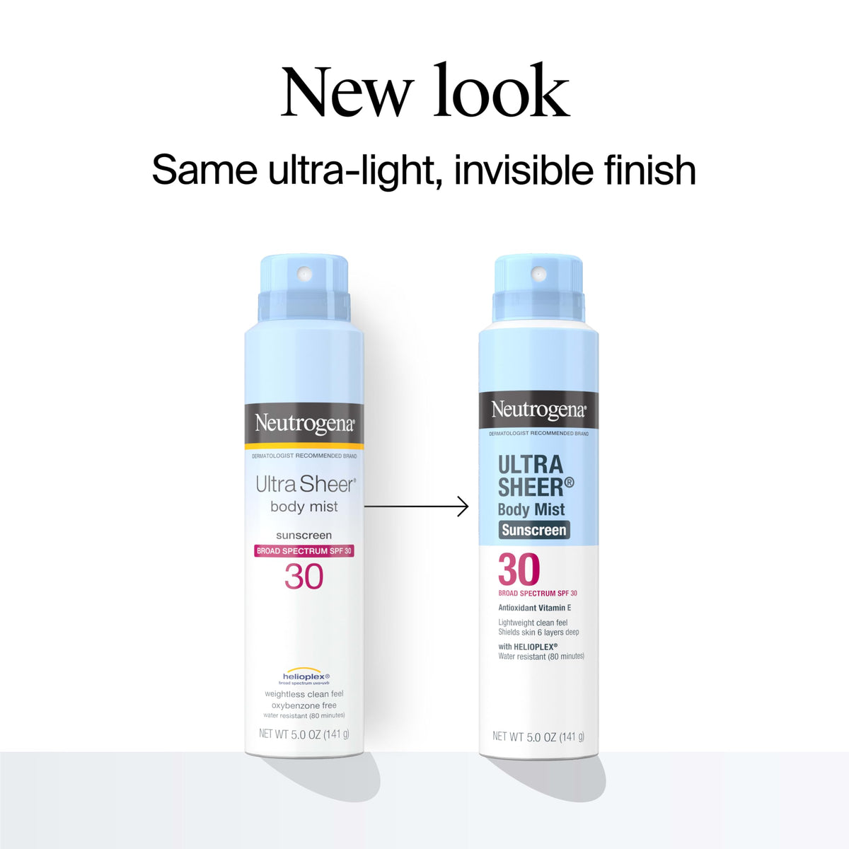 Neutrogena Ultra Sheer SPF 30 Sunscreen Spray, 3 x 5 oz