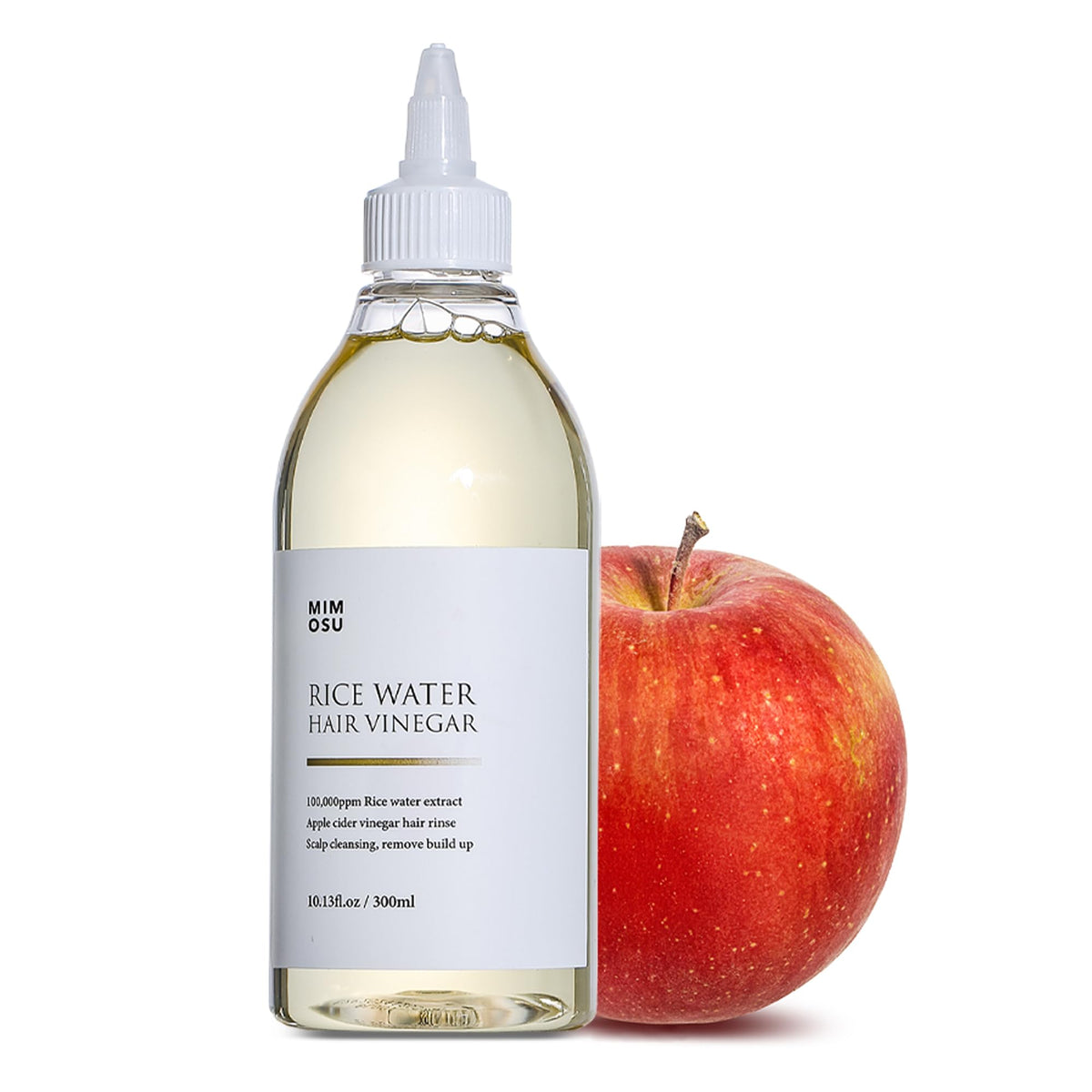 mimosu Apple Cider Vinegar Hair Rinse with Rice Water