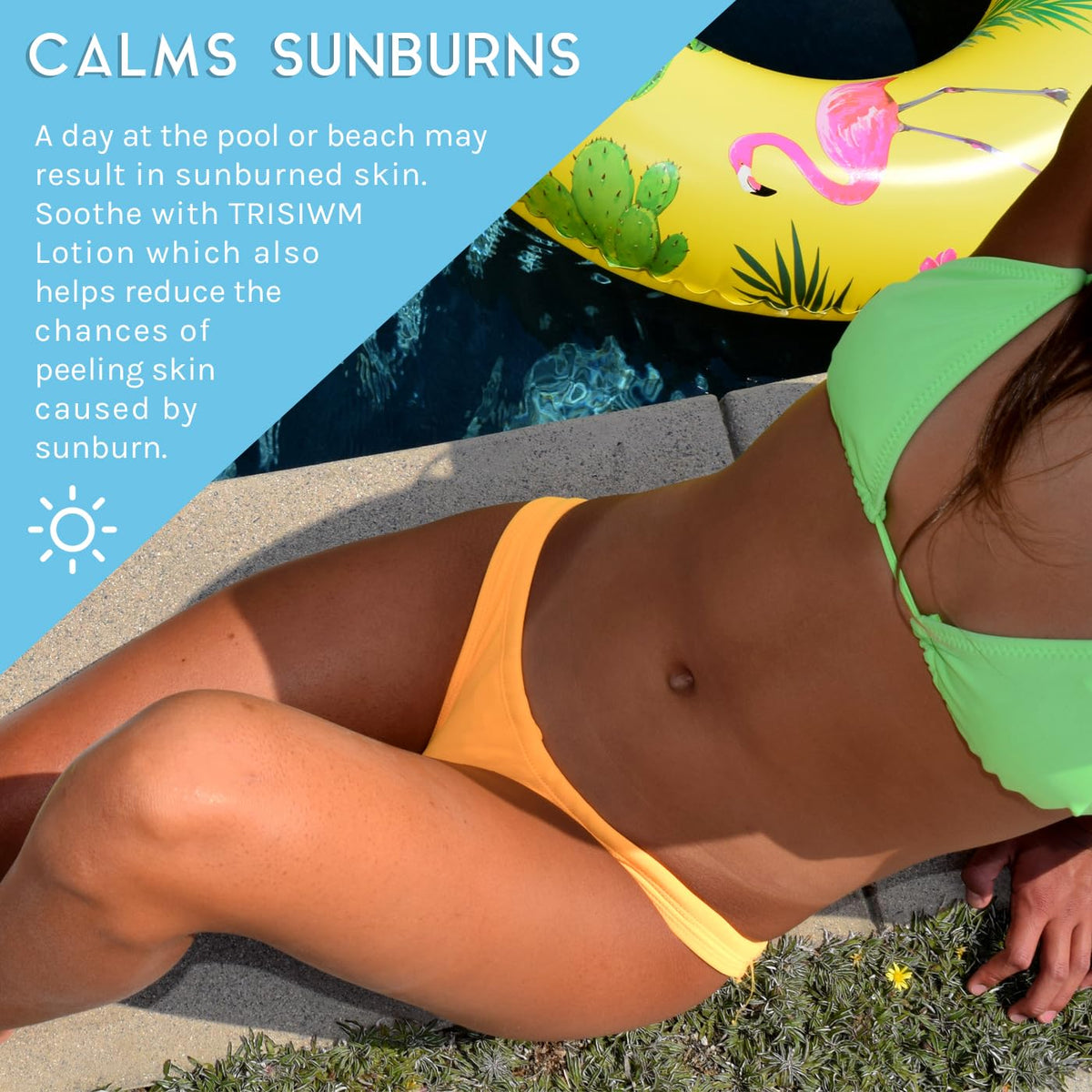 TRISWIM After Swim Lotion for Dry Skin with Aloe & Shea Butter