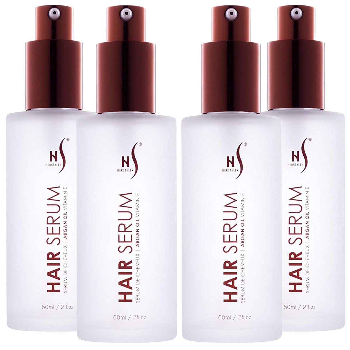 HerStyler Argan Oil Hair Serum for Frizz Control, Shine and Styling
