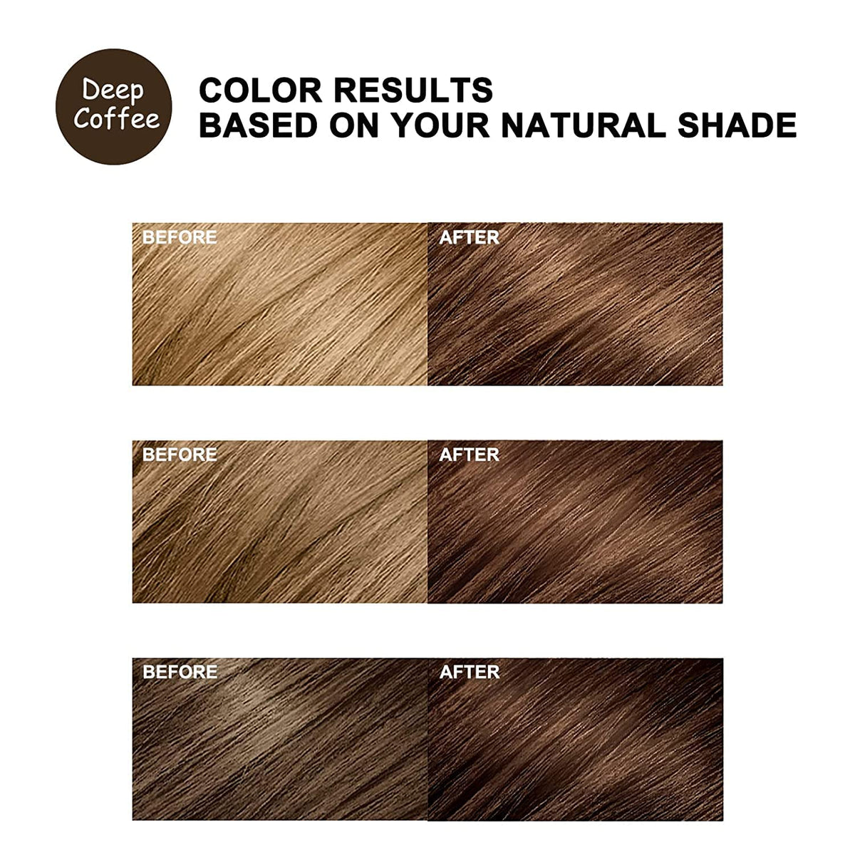 Cosmpro 3-in-1 Hair Dye Shampoo for Gray Coverage