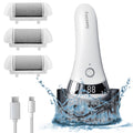 Upgraded Electric Foot Callus Remover, Rechargeable Waterproof Foot File
