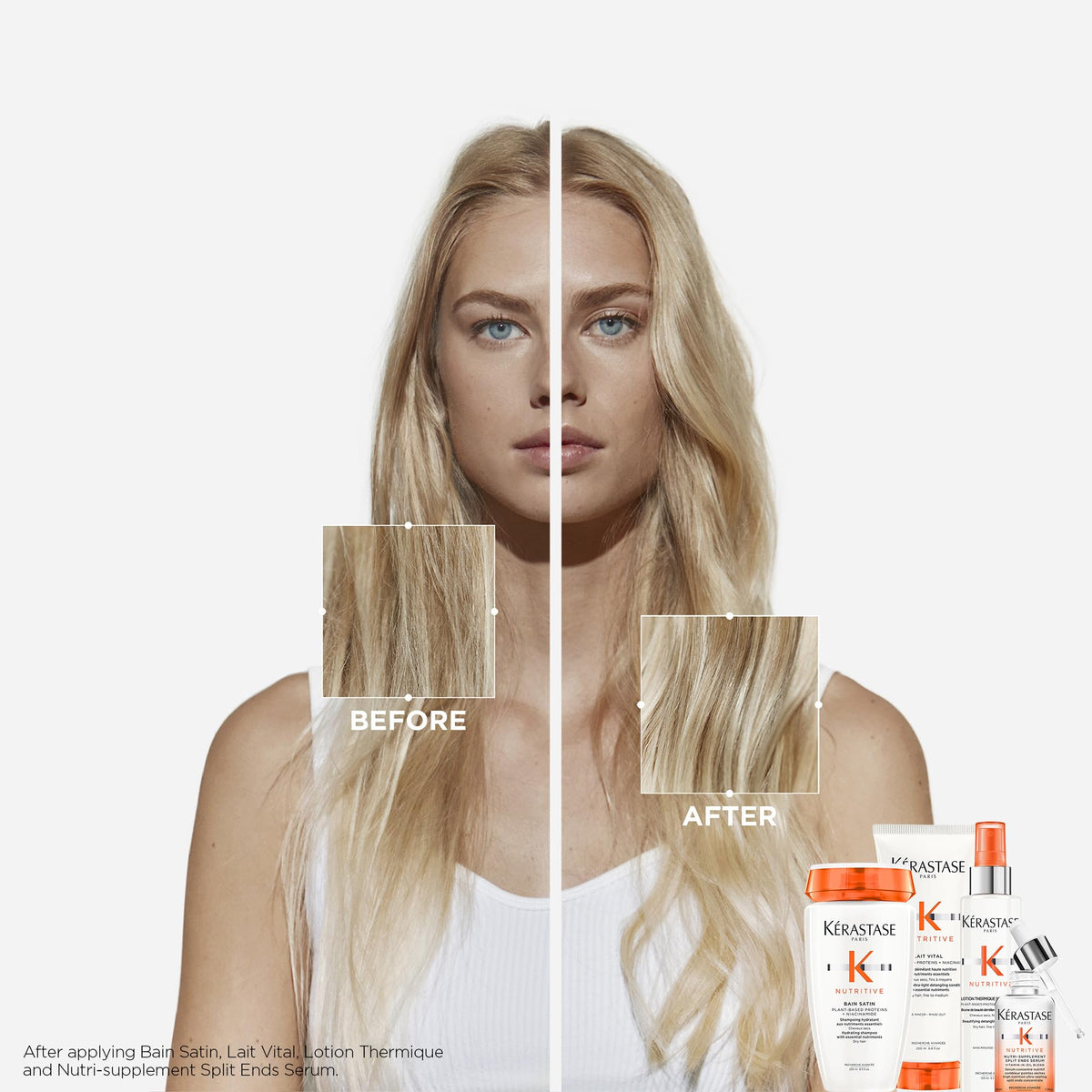 Kérastase Nutritive Lotion Thermique Heat Protecting Spray for Dry Hair