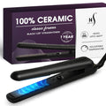 HerStyler Forever Straightening Flat Iron, Travel-Friendly Ceramic Hair Straightener