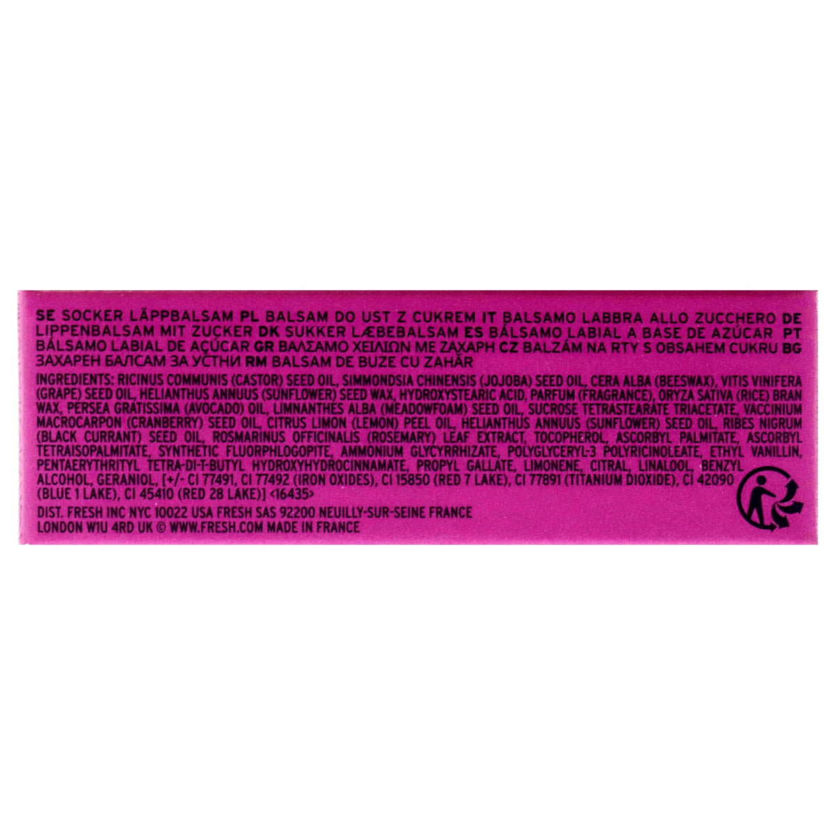 Fresh Sugar Lip Treatment Berry Tinted Lip Balm, 0.15 oz