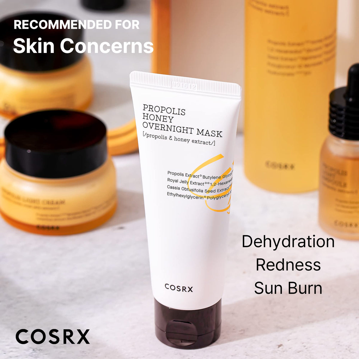 COSRX Propolis Honey Overnight Mask with 87.26% Propolis Extract