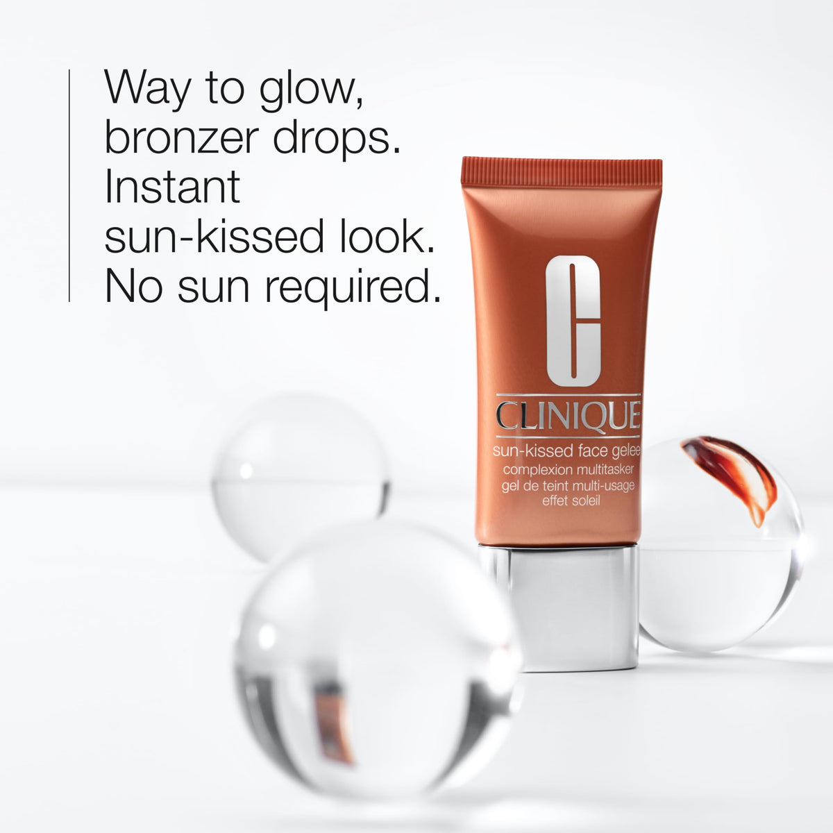 Clinique Sun-Kissed Face Gelee Bronzing Drops, Skin Tint, 1 Fl Oz