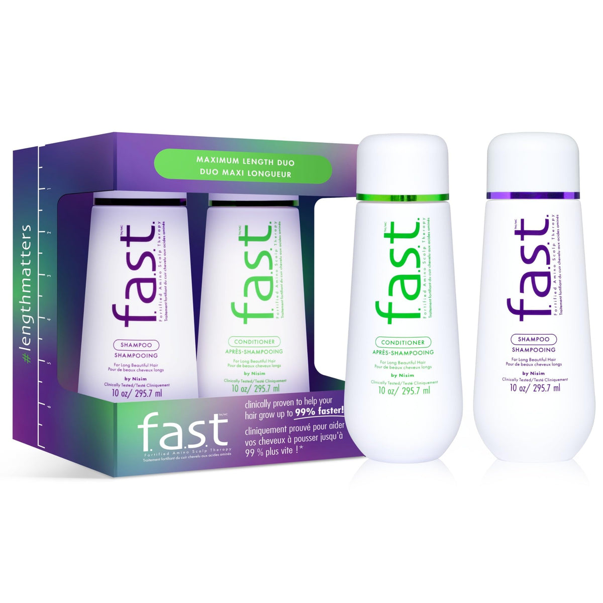 F.A.S.T. Hair Growth Shampoo & Conditioner Duo with Biotin