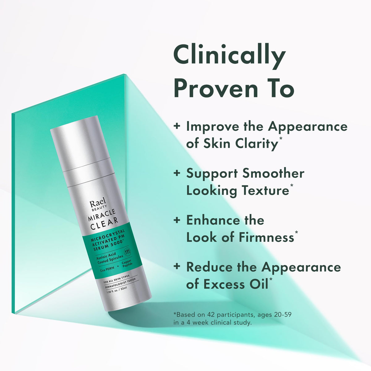 Rael Facial Skincare Serum for Pore Care and Smoother Texture