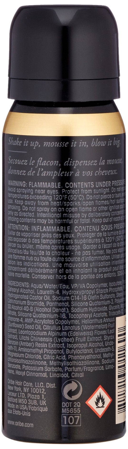 Oribe Grandiose Hair Plumping Mousse, Volume & Thickness, 2.5 oz