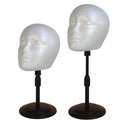Adjustable Foam Mannequin Head Holder Stand for Wigs and Hats