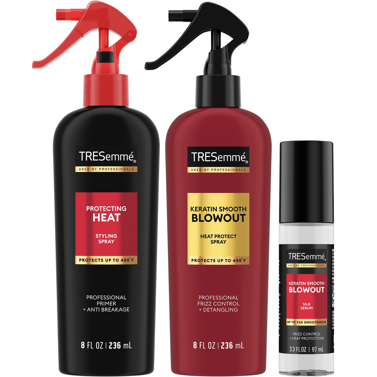 TRESemmé Keratin Smooth Blowout Set with Heat Protection and Frizz Control