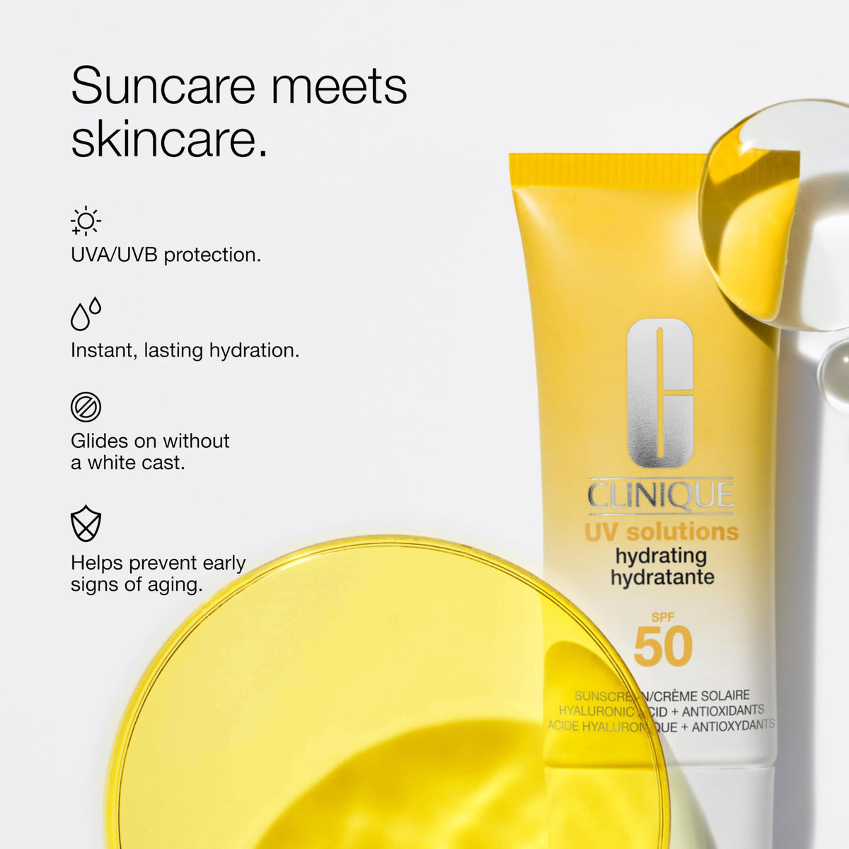Clinique UV Solutions Broad Spectrum SPF 50 Antioxidant Sunscreen