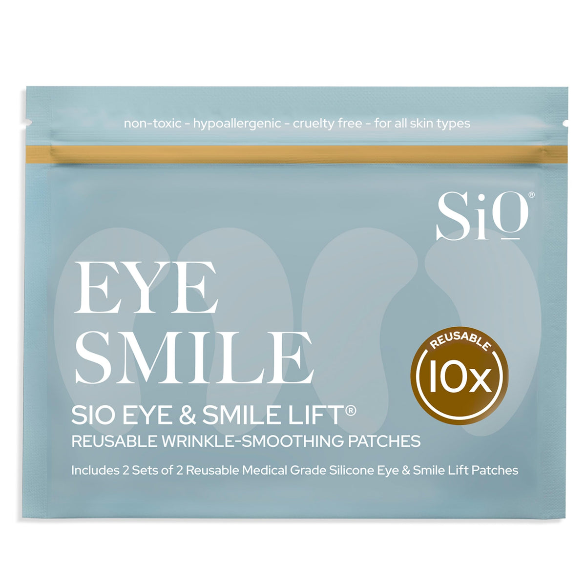 SiO Beauty Eye & Smile Lift Silicone Wrinkle-Smoothing Patches