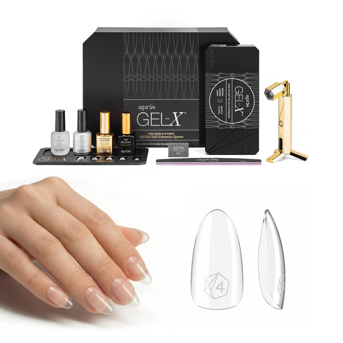 Aprés Gel-X Professional Soft Gel Nail Extension Starter Kit