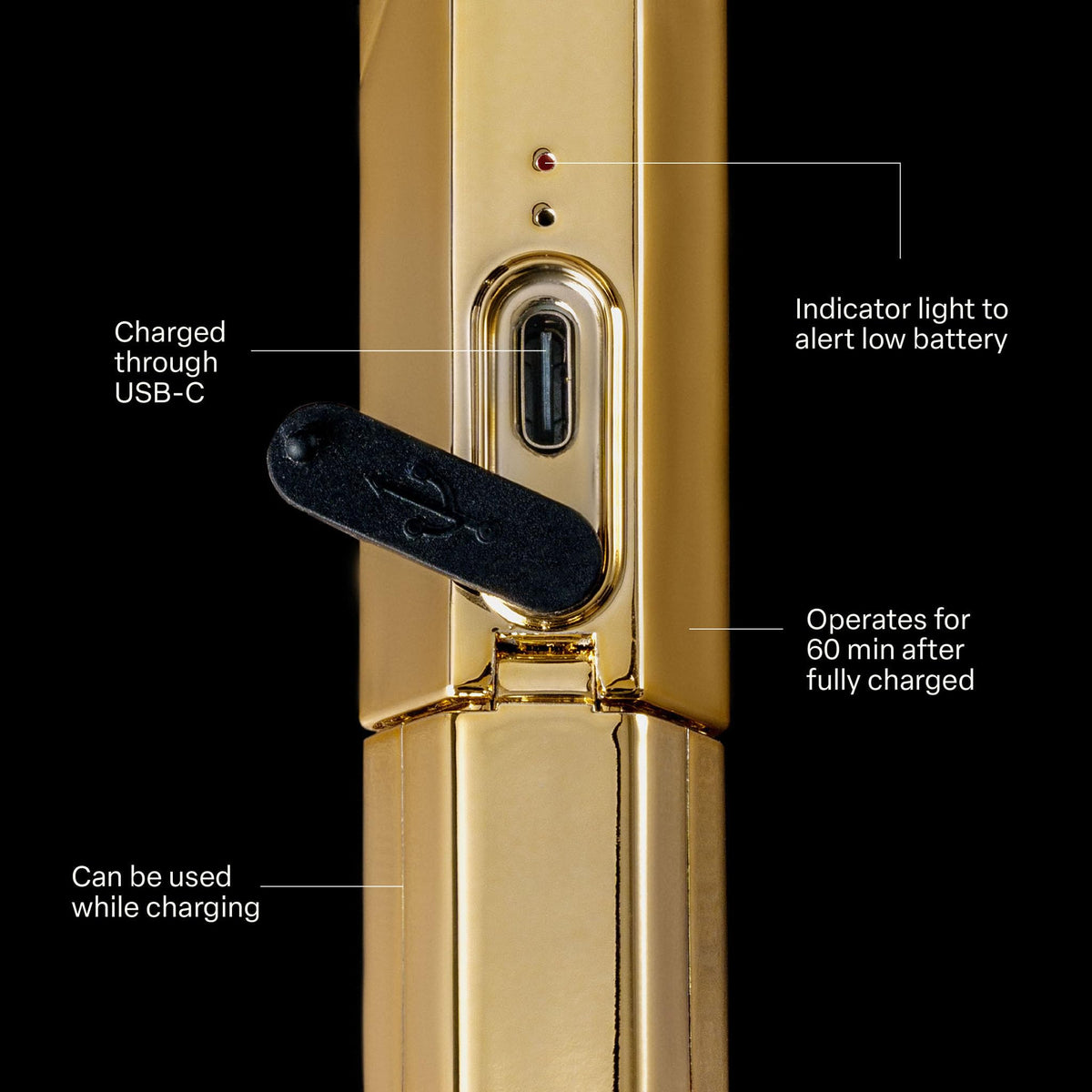 APRÉS Omni Light 3W UV LED Gel Nail Flash Curing Lamp, Gold