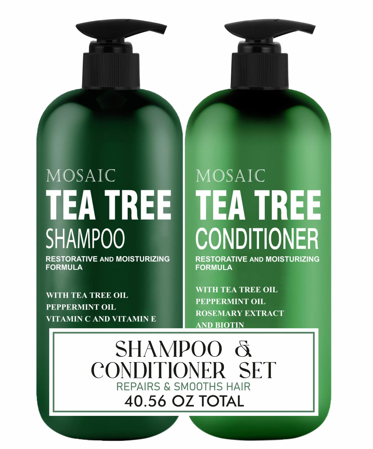 Mosaic Shampoo and Conditioner Set for Hair Care