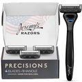 Jeremy's Razors Men's 5-Blade Razor Starter Kit