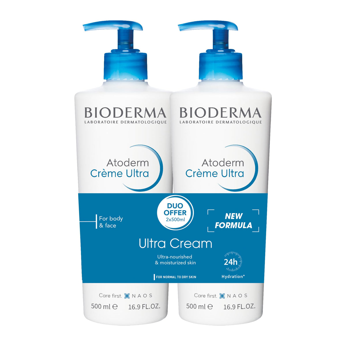 Bioderma Atoderm Ultra Cream Hydrating Body Moisturizer