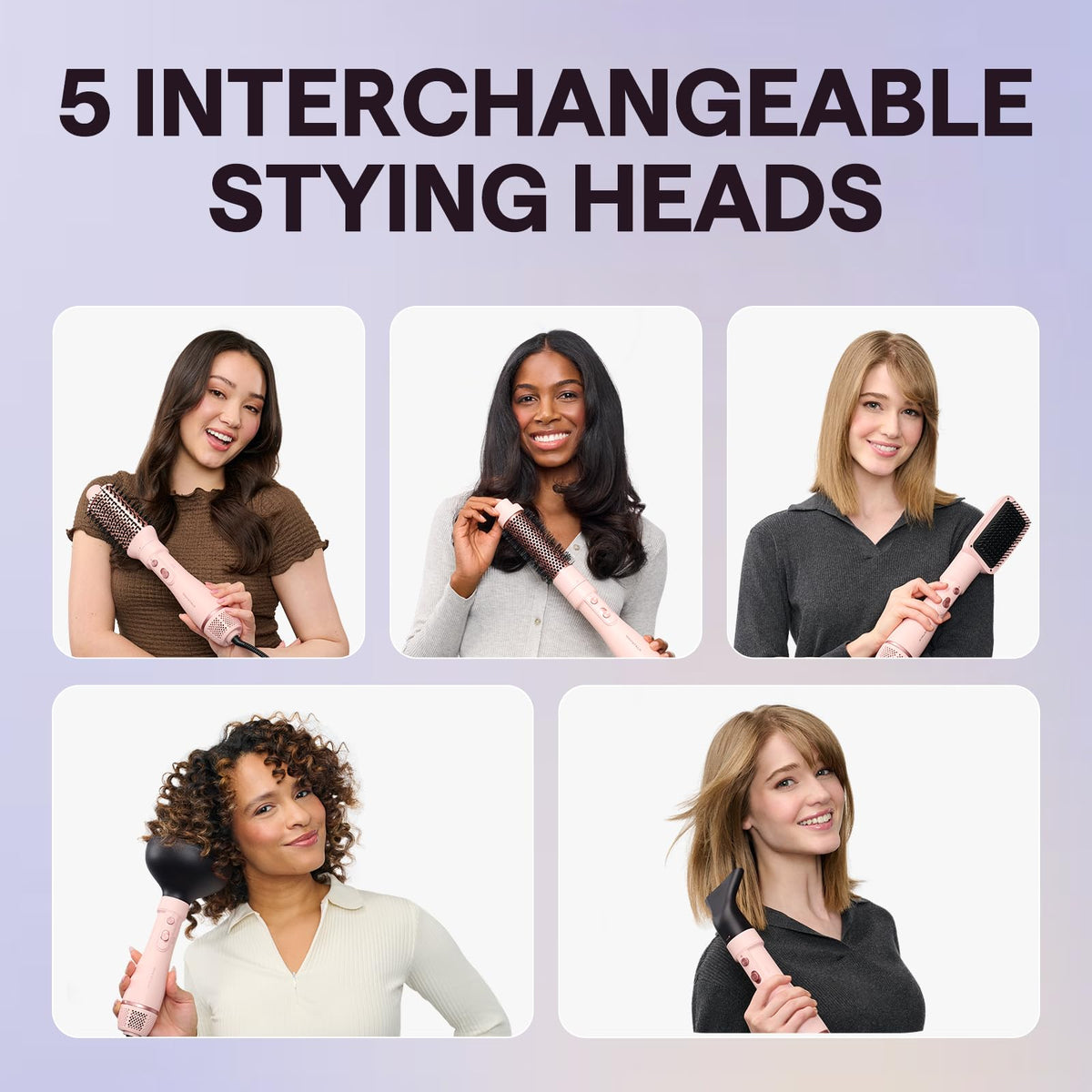 Wavytalk Air Sculpt Hot Air Brush Hair Styler Set