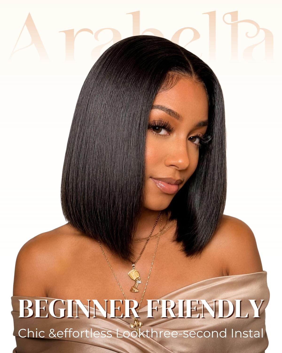Arabella Human Hair Bob Wig