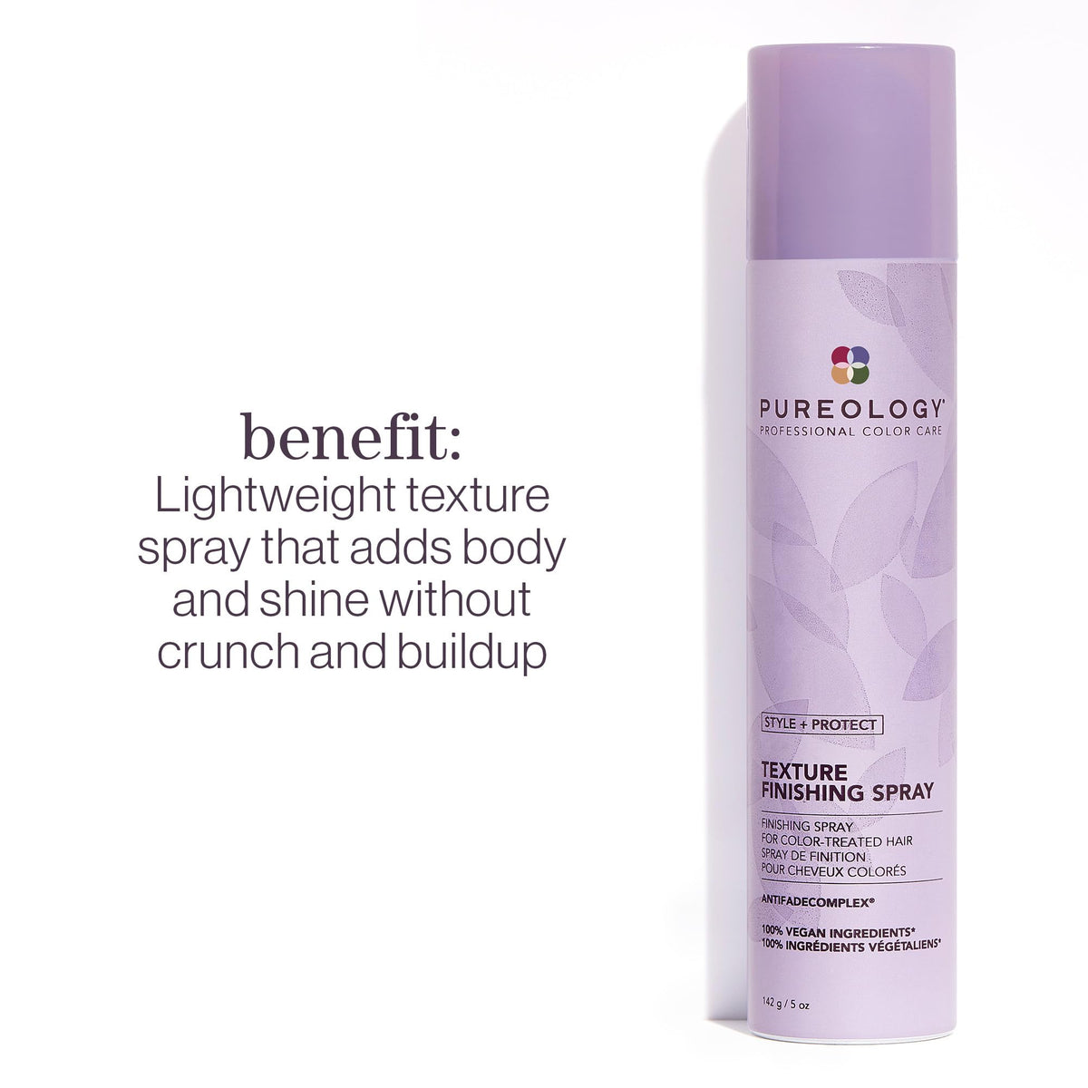 Pureology Style + Protect Texture Finishing Spray, Vegan, 5 oz