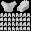 Funtery 240-Piece White Cotton Stretchy Work and Inspection Gloves