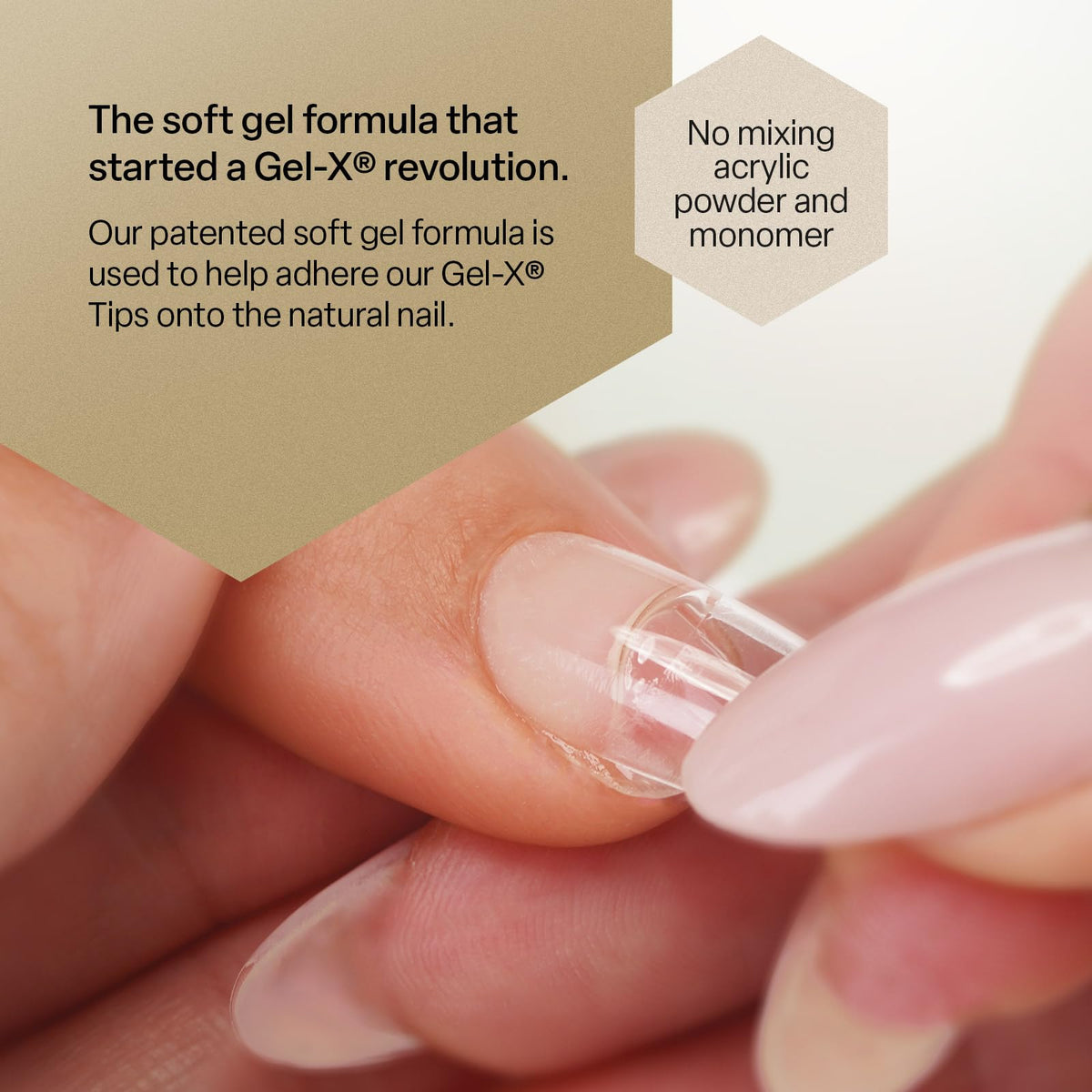 Aprés Extend Gel Gold Bottle Edition Gel-X Tips Adhesive 15 ml