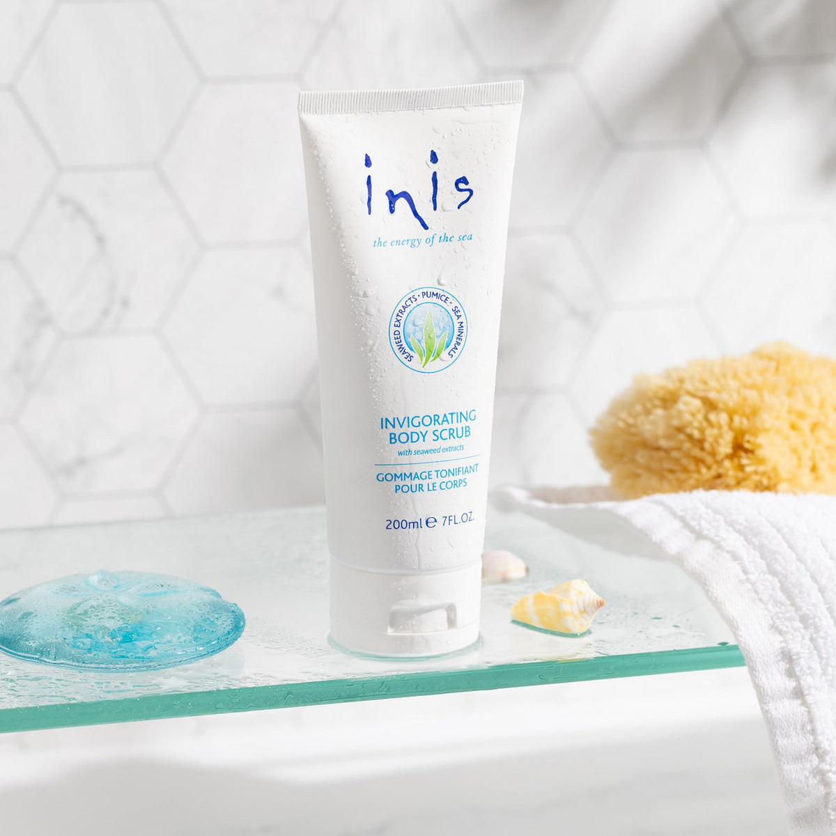 Inis Energy of the Sea Exfoliating Body Scrub, 7 oz