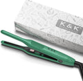 K&K Mini Ceramic Flat Iron with 3/10-Inch Titanium Plates