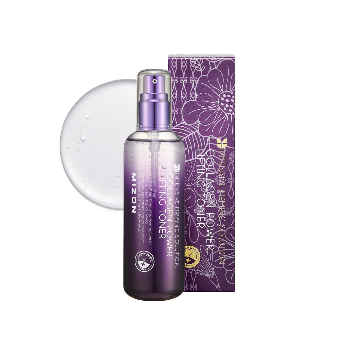 MIZON Collagen Power Lifting Toner with Marine Collagen, 4.06 oz