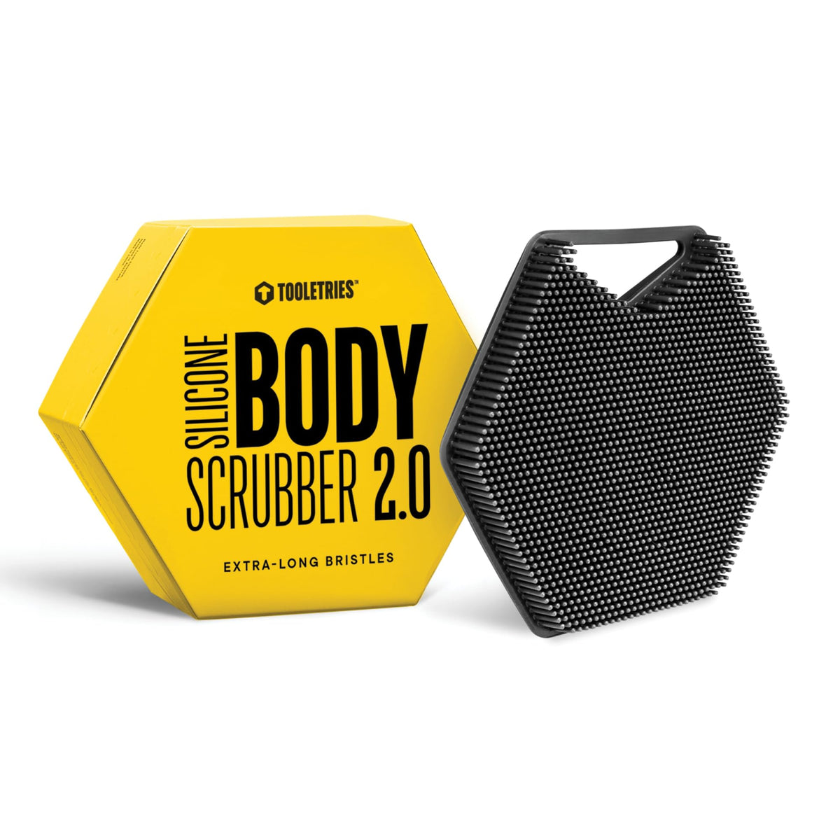 TOOLETRIES Silicone Body Scrubber 2.0, Loofah Alternative