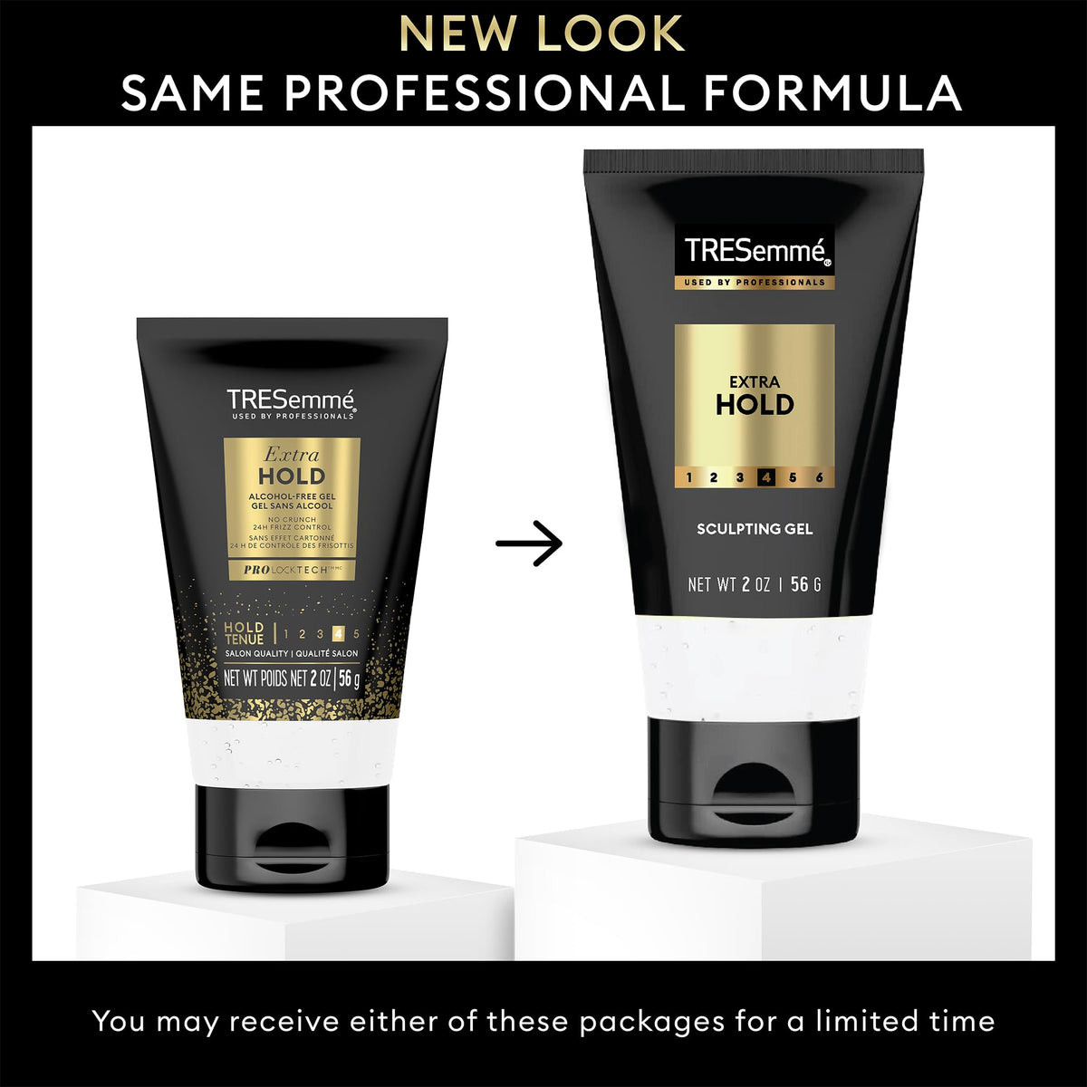 TRESemmé Extra Hold Sculpting Hair Gel, Travel-Size, 2 Oz