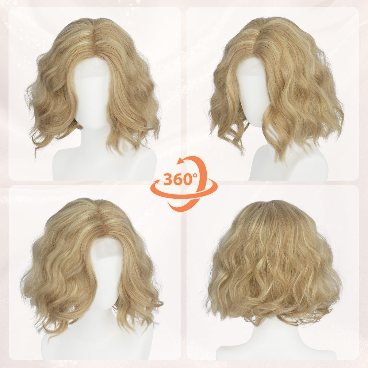 Haloo 11 Inch Short Bob Lace Front Synthetic Wig