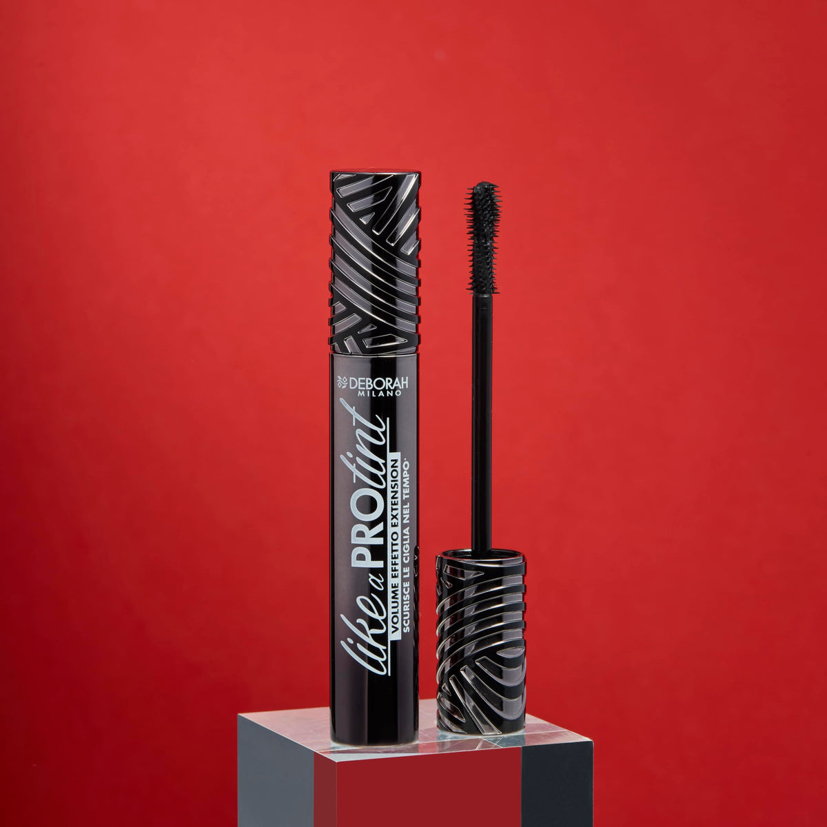 Deborah Milano Like a Pro TINT Mascara – Black Lash Tint, Volume & Length Effect