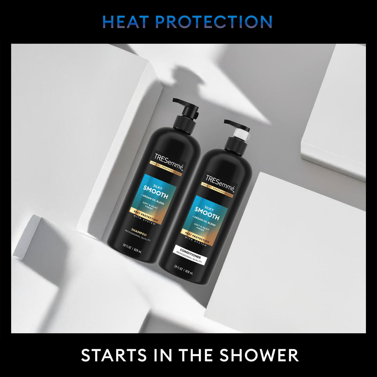 TRESemmé Silky & Smooth Shampoo, Conditioner and Keratin Repair Mask Set