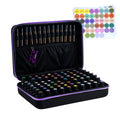 Essential Oil Storage Case with Labels and Roller Bottle Opener