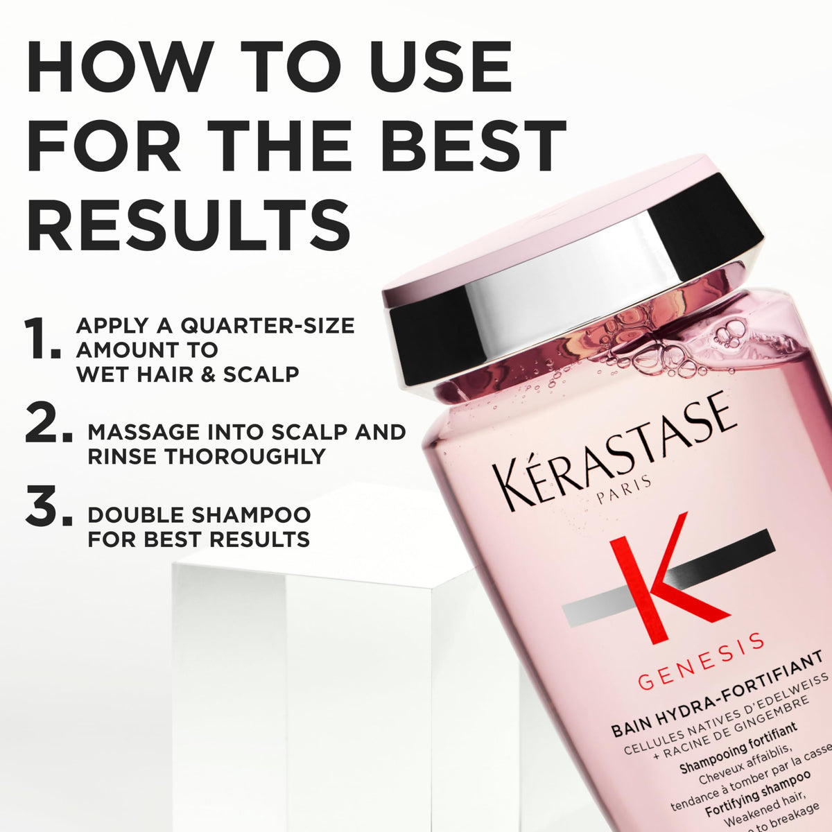 Kérastase Genesis Hydra-Fortifiant Shampoo for Weak Hair