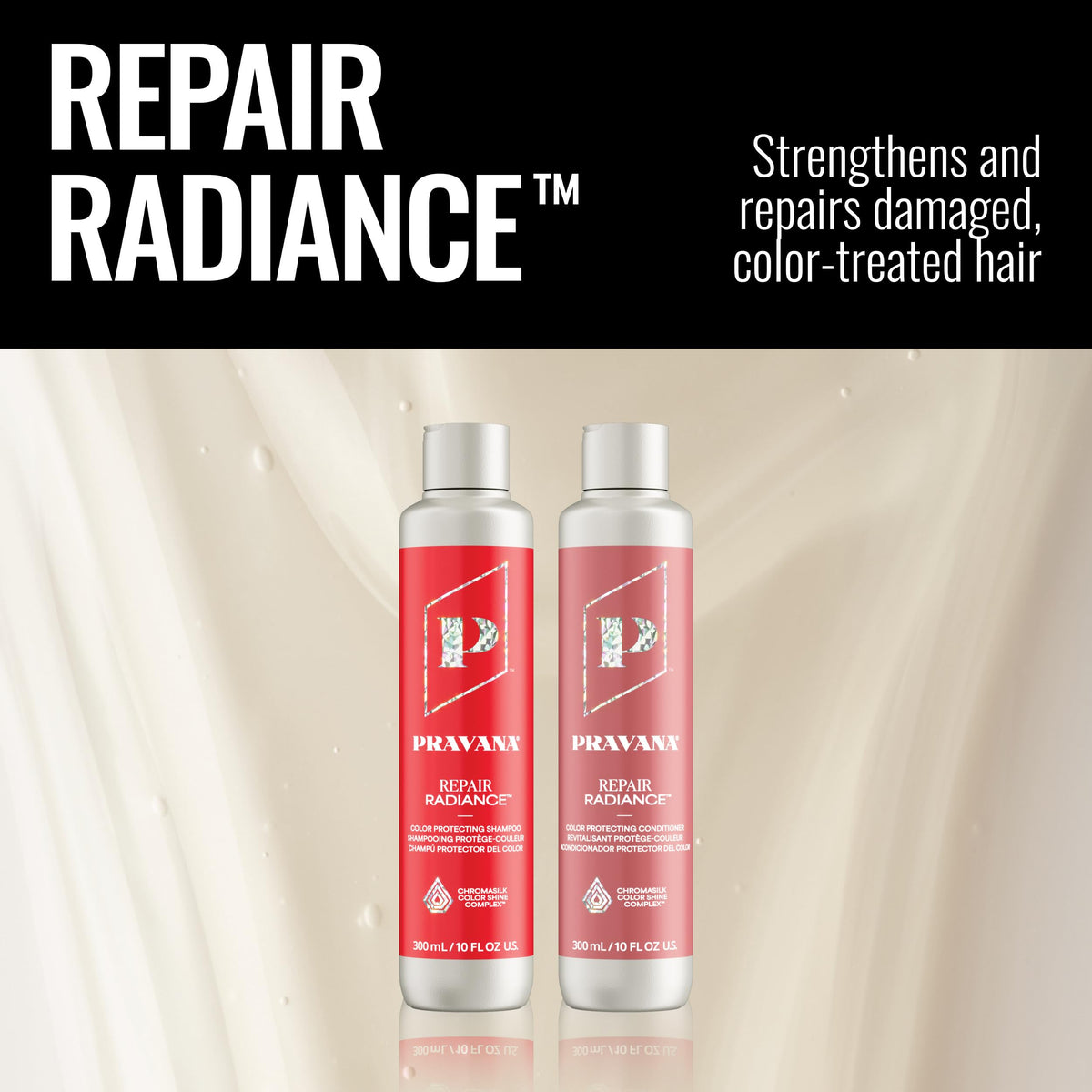 PRAVANA Repair Radiance Conditioner for Damaged, Color-Treated Hair