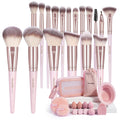 MAANGE 37-Piece Makeup Brush Set with Makeup Accessories
