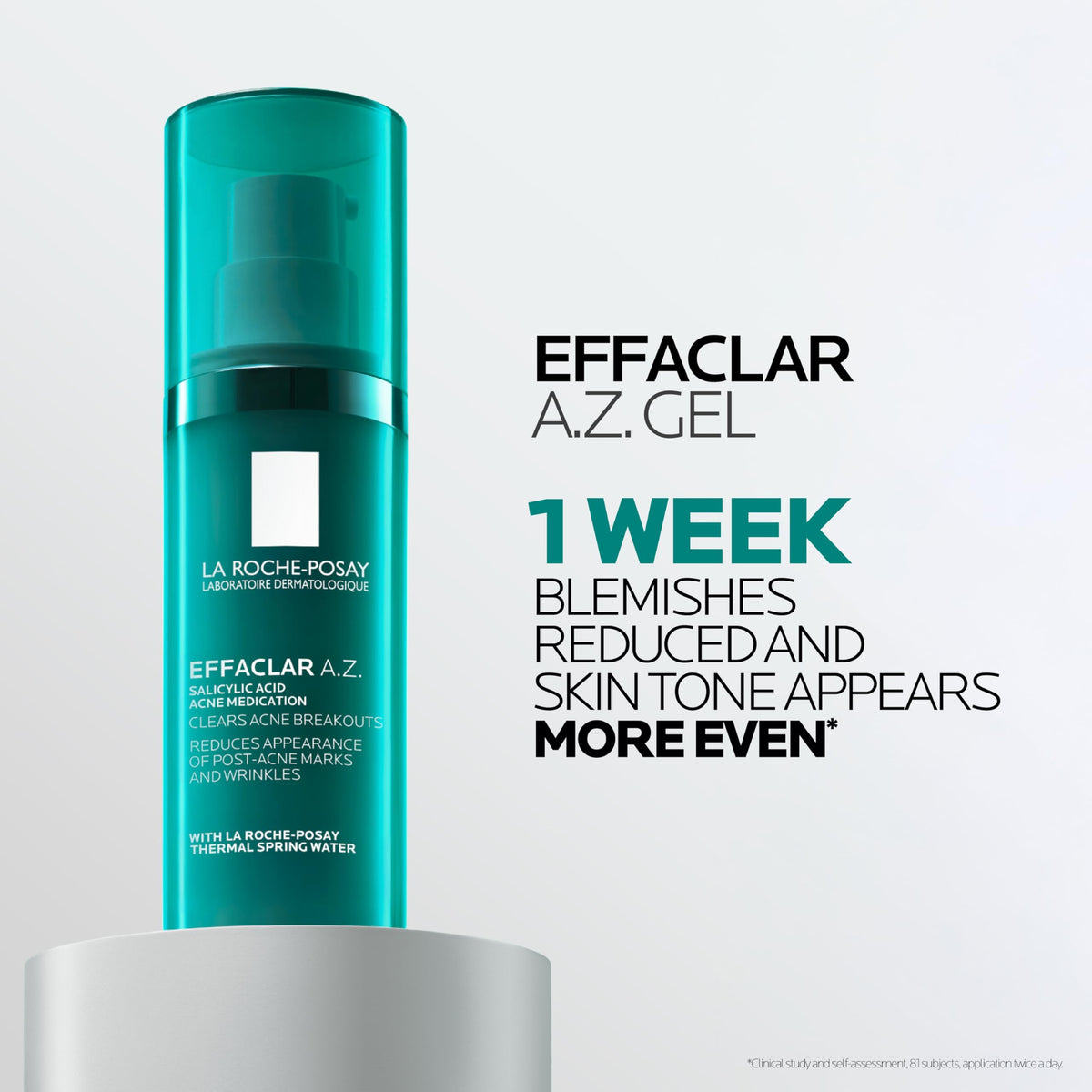 La Roche-Posay Effaclar A.Z. Acne Face Gel with Azelaic Acid