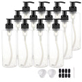 Refillable Plastic Pump Dispenser Bottles
