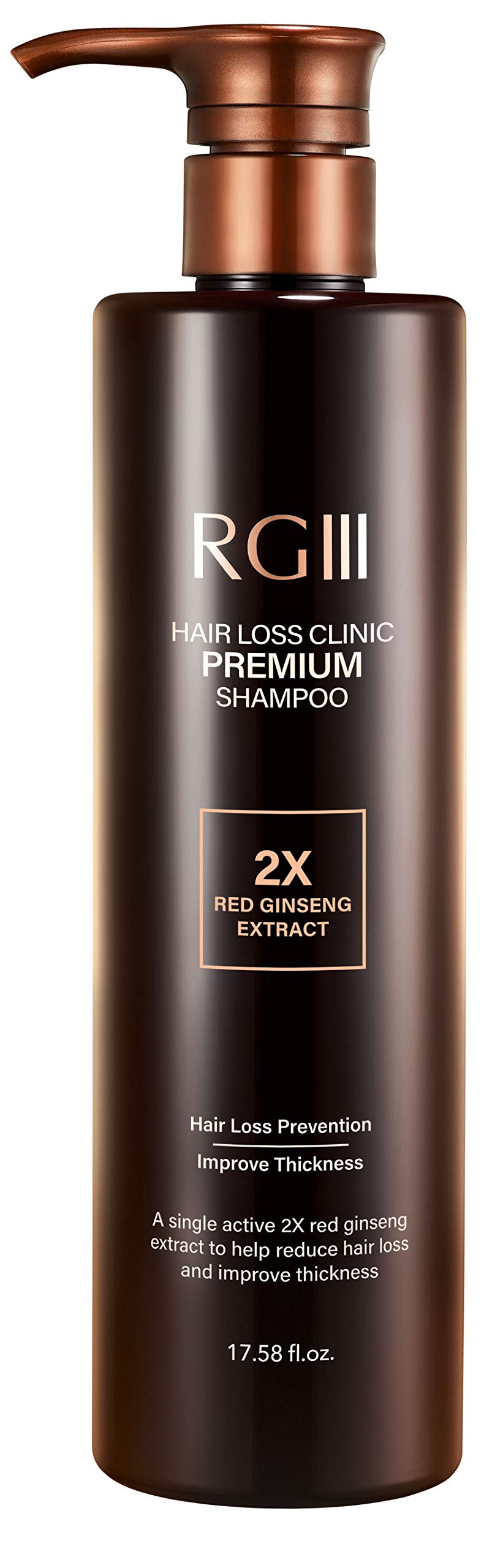RG3 RGIII Premium Hair Loss Clinic Shampoo
