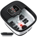 HOSPAN Collapsible Foot Spa with Heat, Bubbles, Red Light and Shiatsu Massage