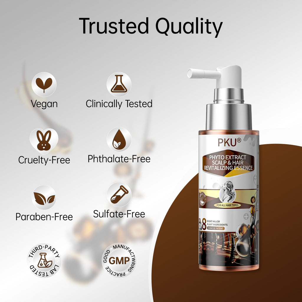 PKU Hair Growth Spray with Biotin & Rosemary Oil