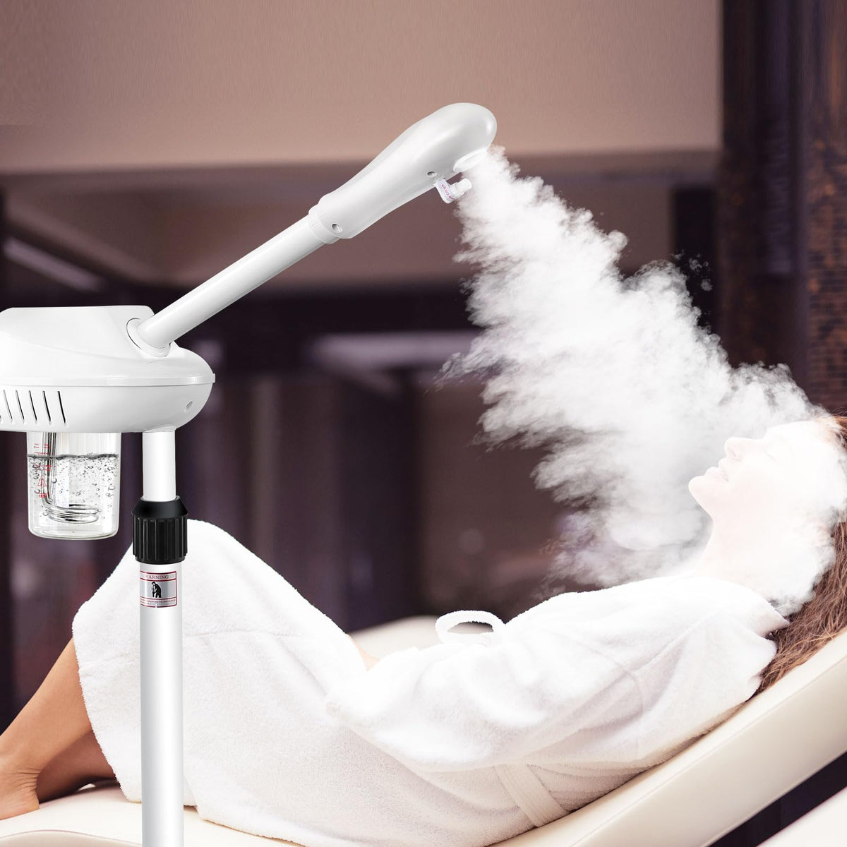 Professional Facial Steamer with Adjustable Height and Angle