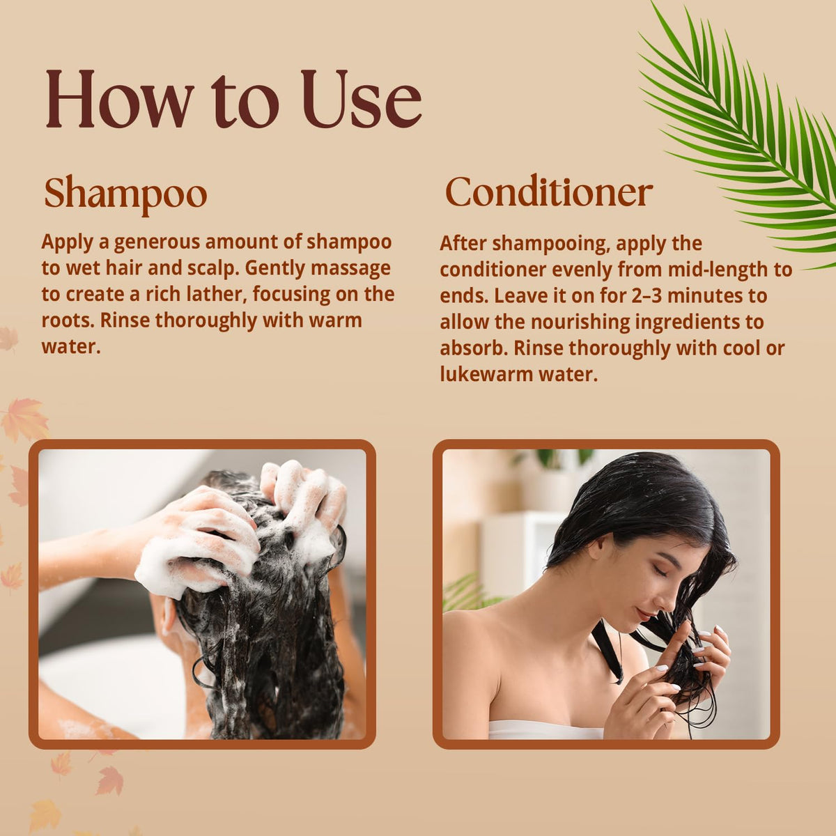 VANIDOX Batana Oil Shampoo & Conditioner Set with Biotin and Niacinamide